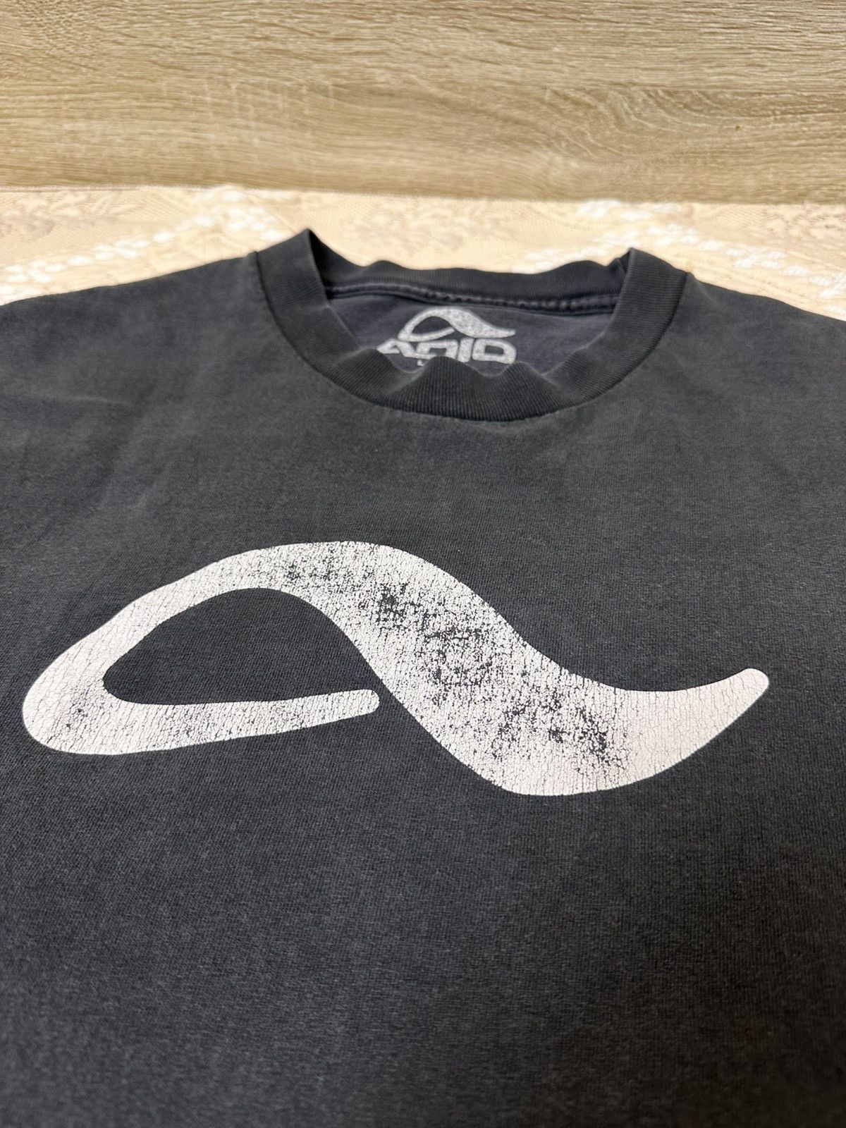 Vintage 🔥 Vintage 2000s Adio Skate Faded Washed T Shirt Logo USA Y2K Size US L / EU 52-54 / 3 - 9 Thumbnail
