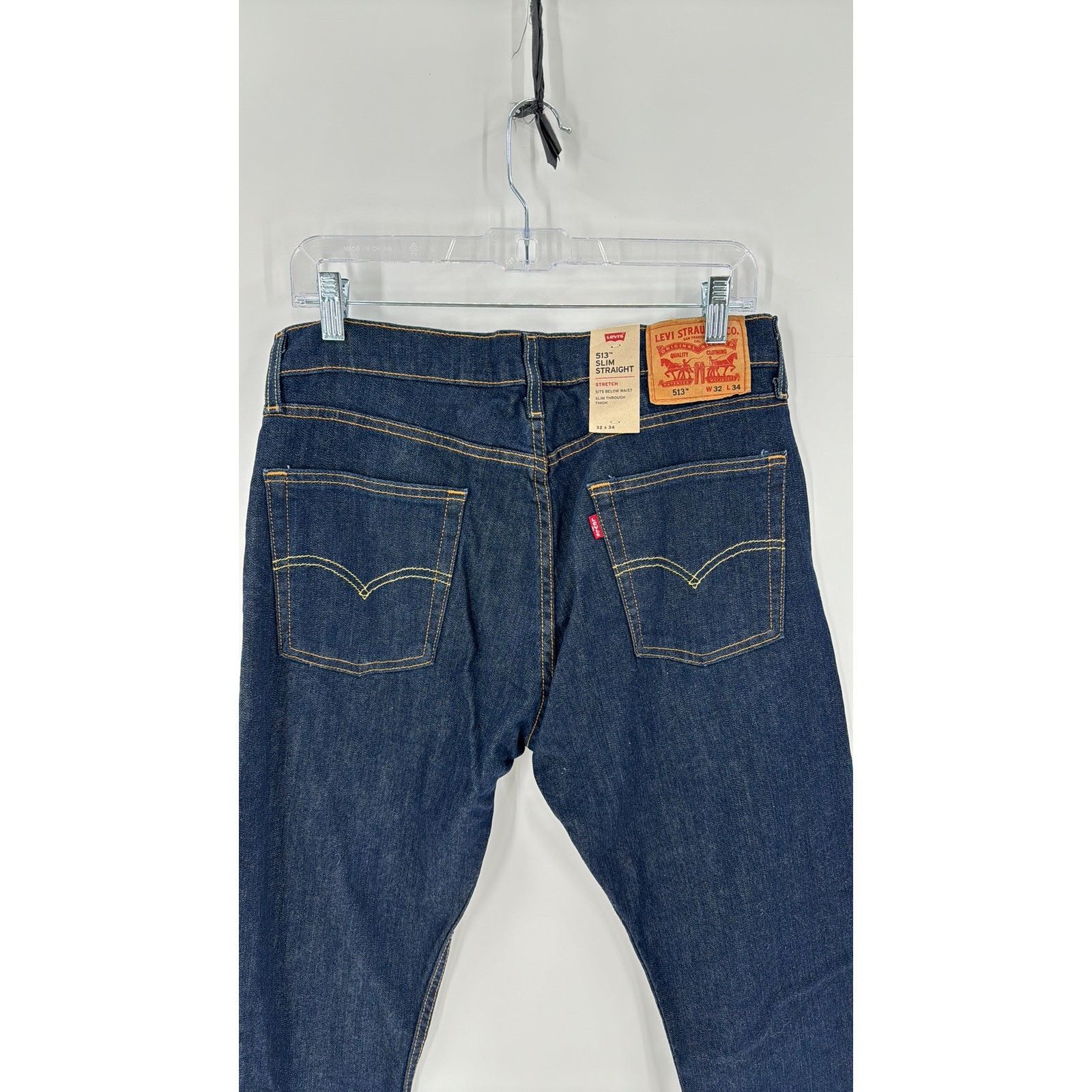 Levi's Levi’s 513 slim straight below the waist dark wash 32x35Tall Size US 32 / EU 48 - 7 Thumbnail