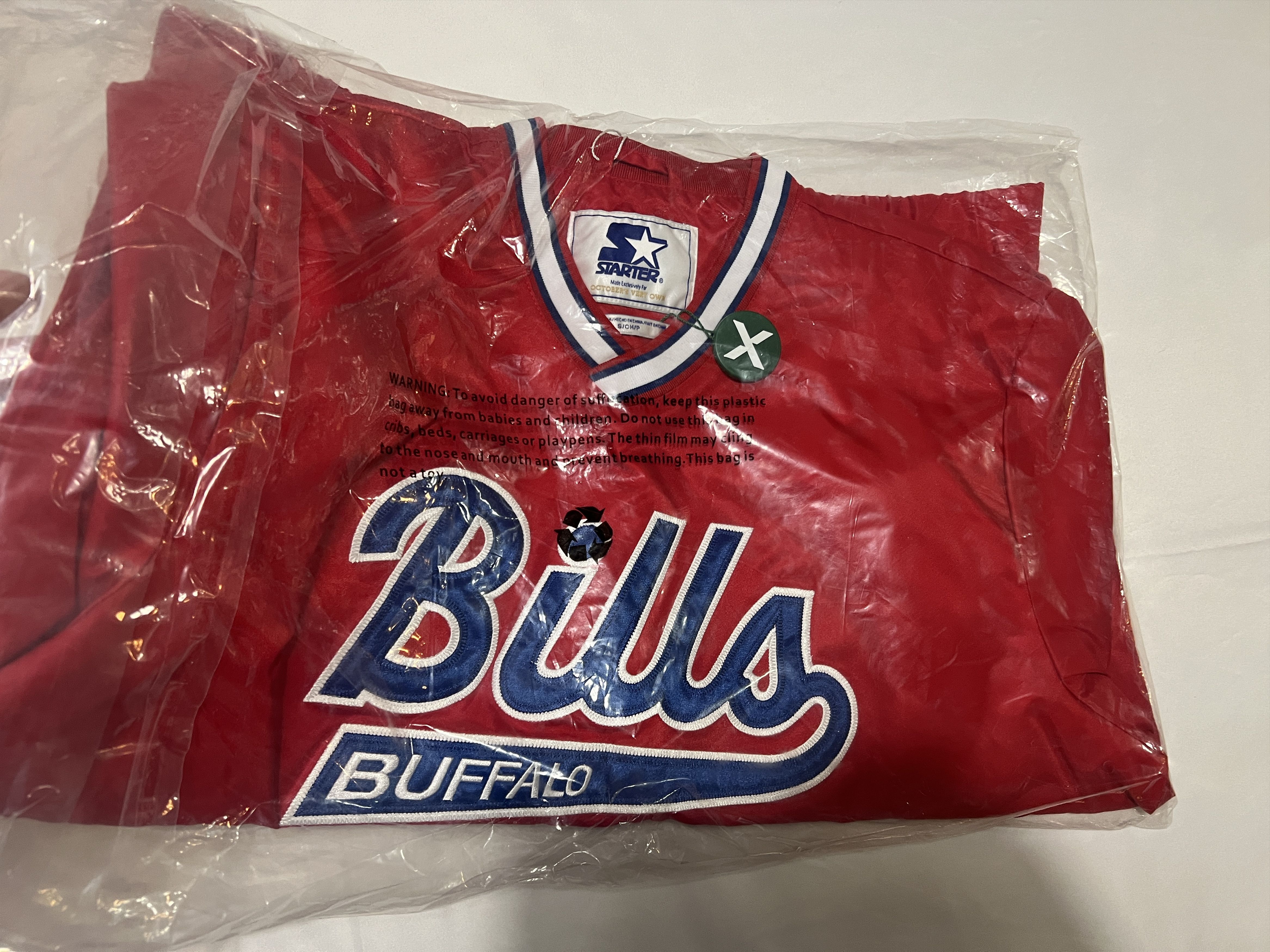 Drake OVO x NFL BUFFALO BILLS STARTER TRAINER PULLOVER JACKET Size US S / EU 44-46 / 1 - 3 Thumbnail