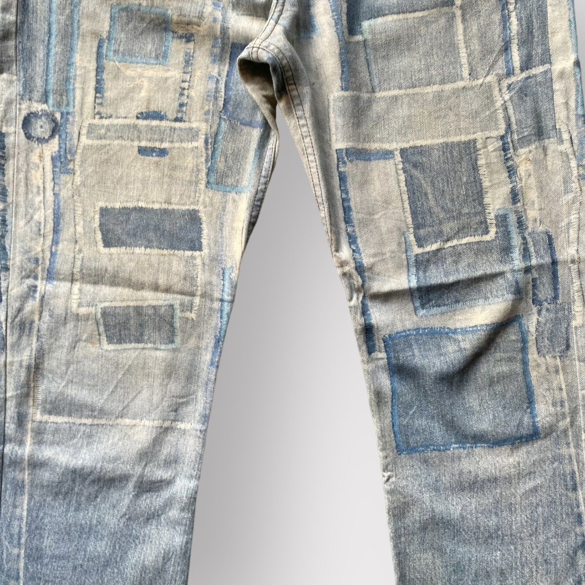 Dries Van Noten SS17 trompe l'oeil Patchwork Jeans Size US 32 / EU 48 - 4 Thumbnail