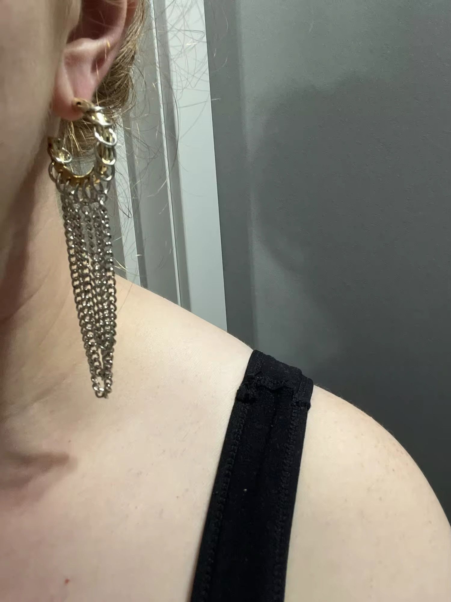 Jewelry Exaggerated Long Tassel Earrings Size ONE SIZE - 5 Thumbnail