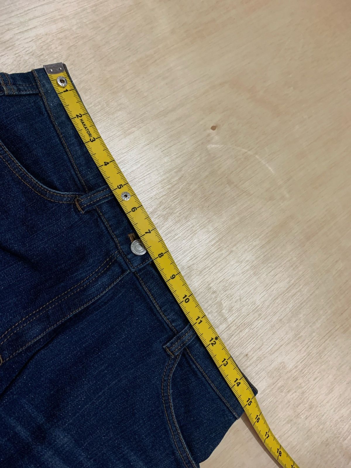 14th Addiction × 20471120 × Japanese Brand Vintage Japanese La Moda Goji Multi Zipper Denim Jeans Size US 30 / EU 46 - 14 Thumbnail