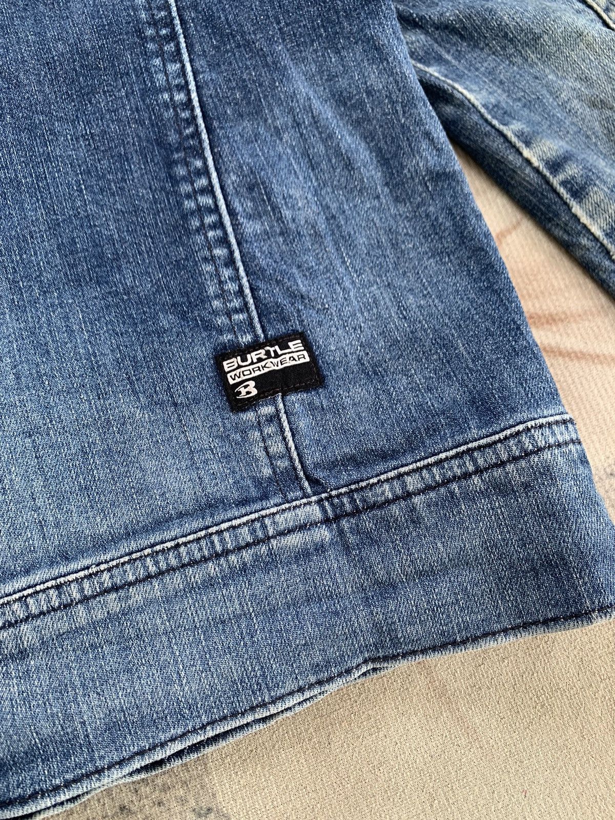 Japanese Brand Burtle Workwear Jacket Denim Like Size US L / EU 52-54 / 3 - 11 Thumbnail
