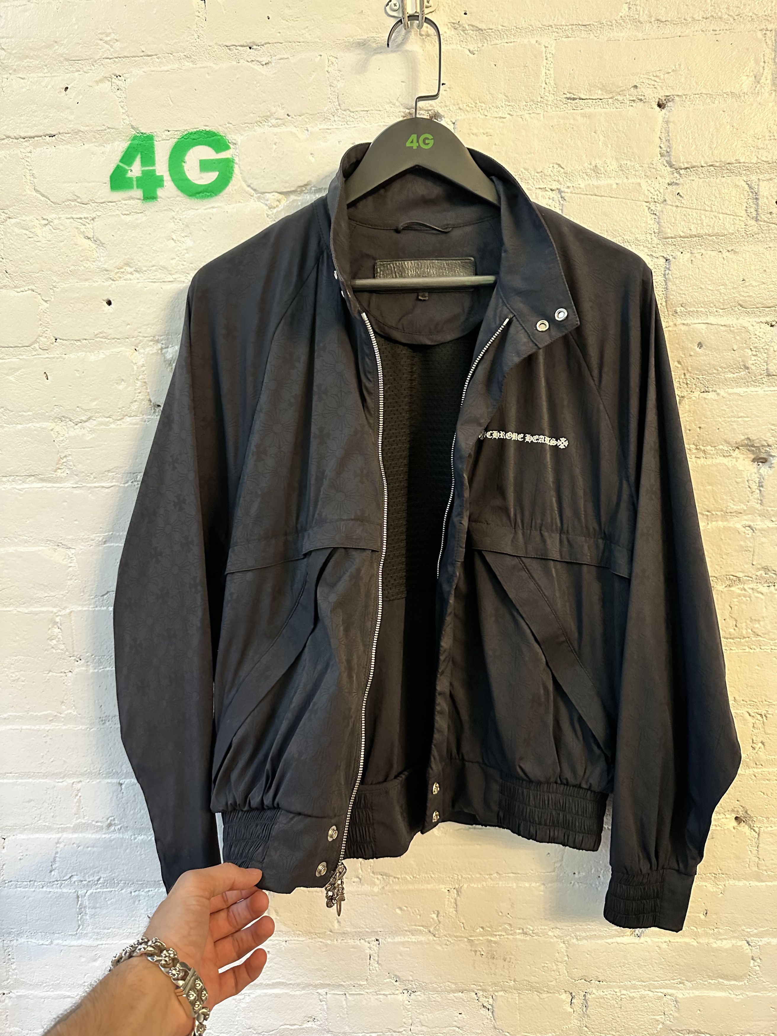 Chrome Hearts Chrome Hearts Coach Jacket 4G SELLER Size US S / EU 44-46 / 1 - 3 Thumbnail