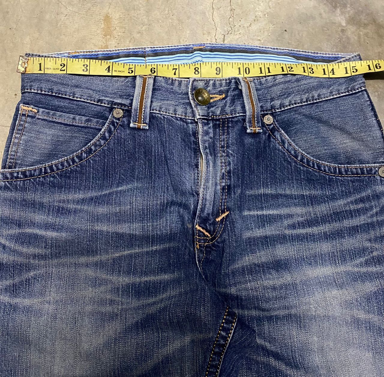 If Six Was Nine 💥BEST OFFER 💥EDWIN XV EXCLUSIVE VINTAGE DISTRESSED DENIM Size US 31 - 6 Thumbnail