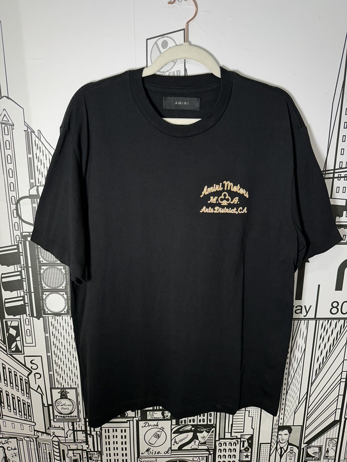 Amiri Amiri “Amiri Motors” Tee Large Black Size US L / EU 52-54 / 3 - 1 Thumbnail