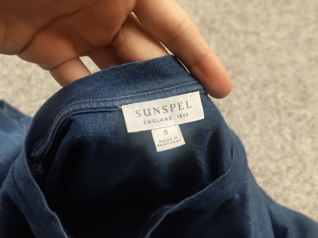 Sunspel Sunspel England Design minimalist Cotton Classic Fit T shirt Size US S / EU 44-46 / 1 - 10 Thumbnail
