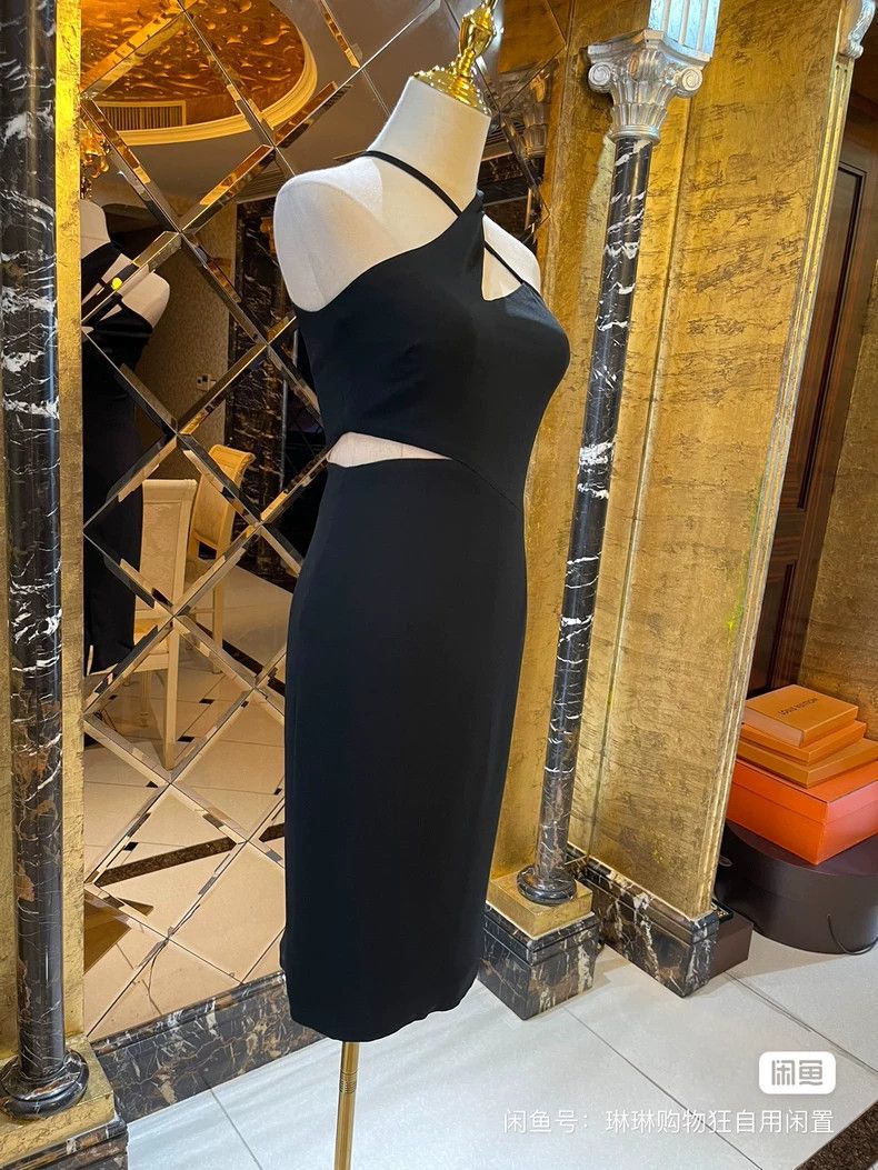 Versace Versace Cross halterneck with side waist mesh cut-out smal Size M / US 6-8 / IT 42-44 - 3 Thumbnail