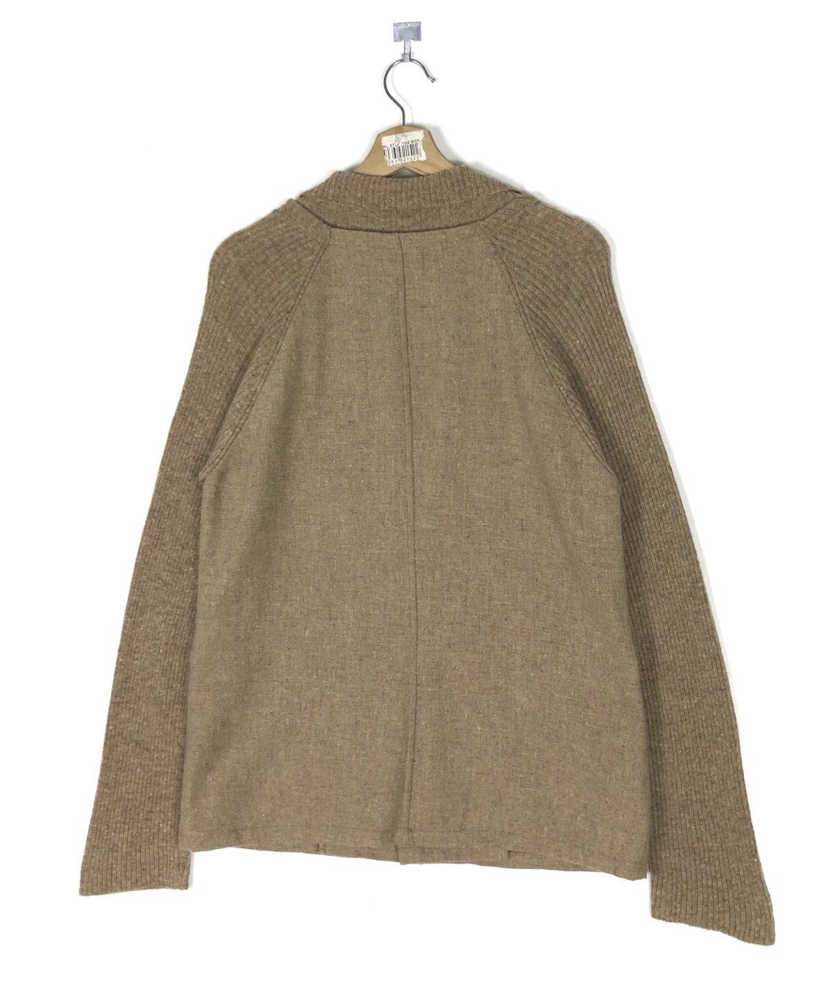 Issey Miyake RARE🔥AW2012 ISSEY MIYAKE PLANTATION WOOL KNIT LIGHT JACKET Size M / US 6-8 / IT 42-44 - 8 Thumbnail