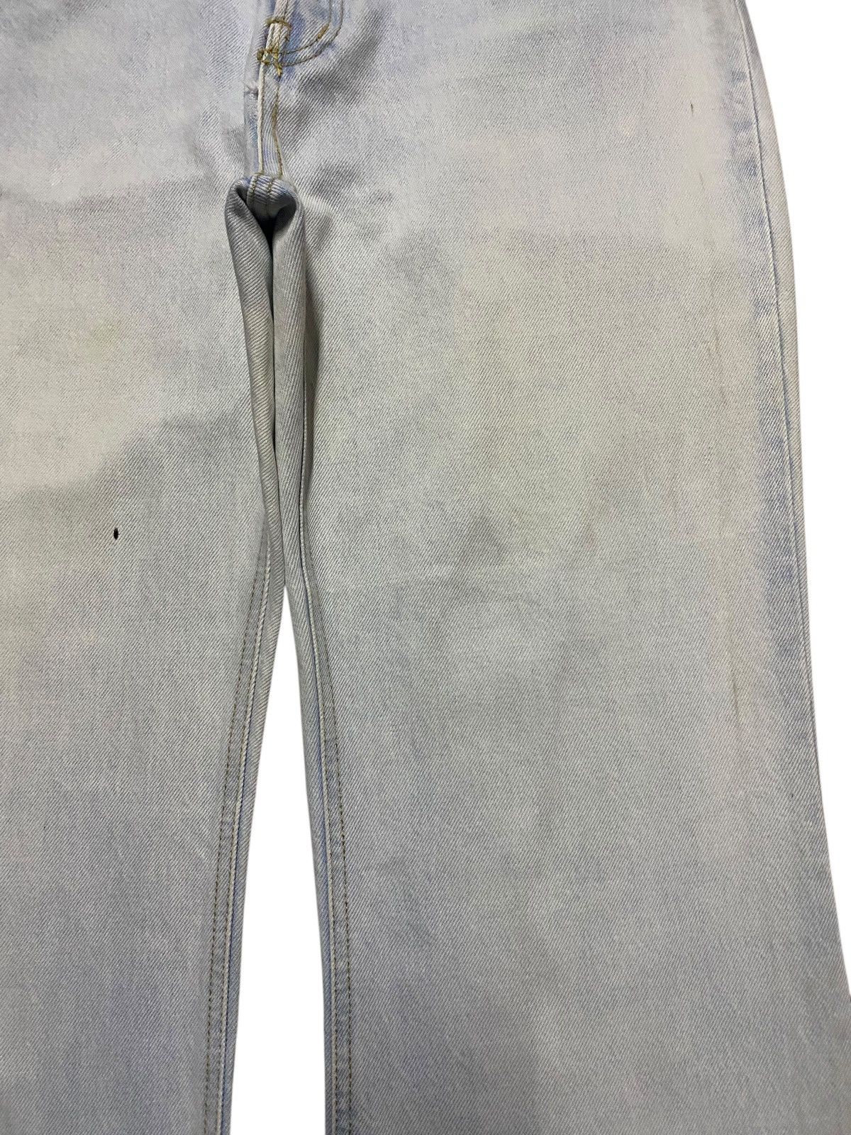 Balmain × H&M Vintage H&M Light Wash Super Wide Leg Jeans Size US 33 - 8 Thumbnail