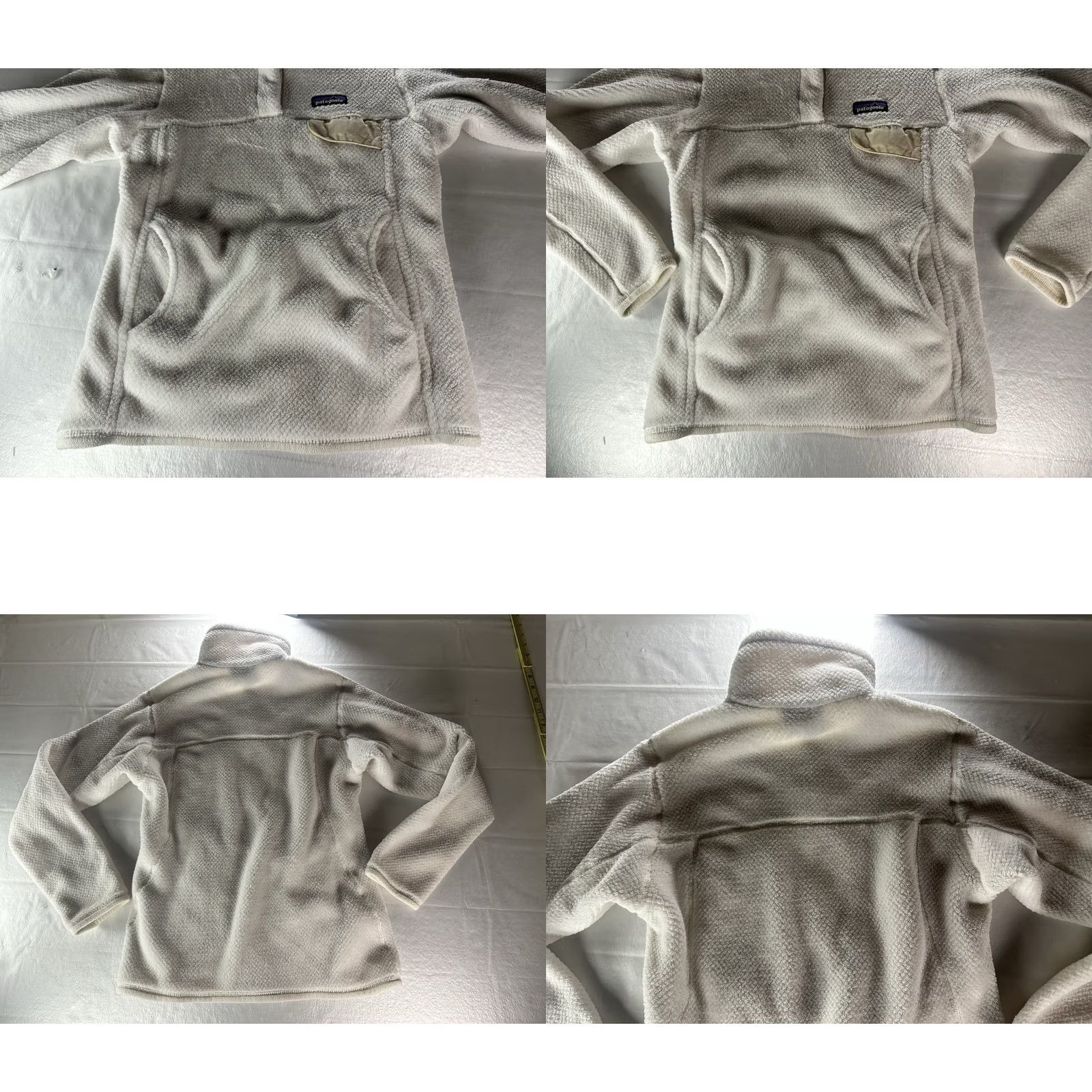 Patagonia Patagonia Synchilla Snap-T Fleece Pullover Jacket Womens Small White Fall 2017 Size S / US 4 / IT 40 - 10 Thumbnail
