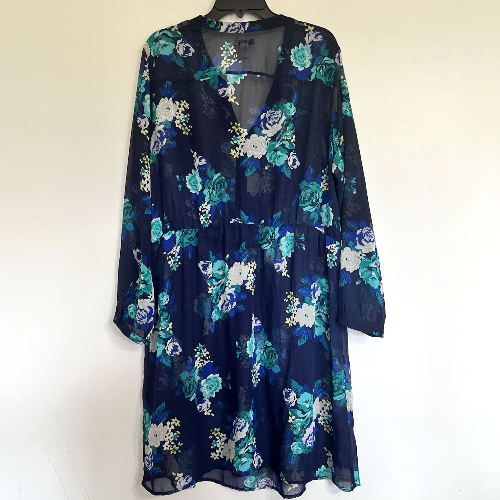 old navy blue floral dress Sleeveless Midi length. Old Navy Chic Floral Mini