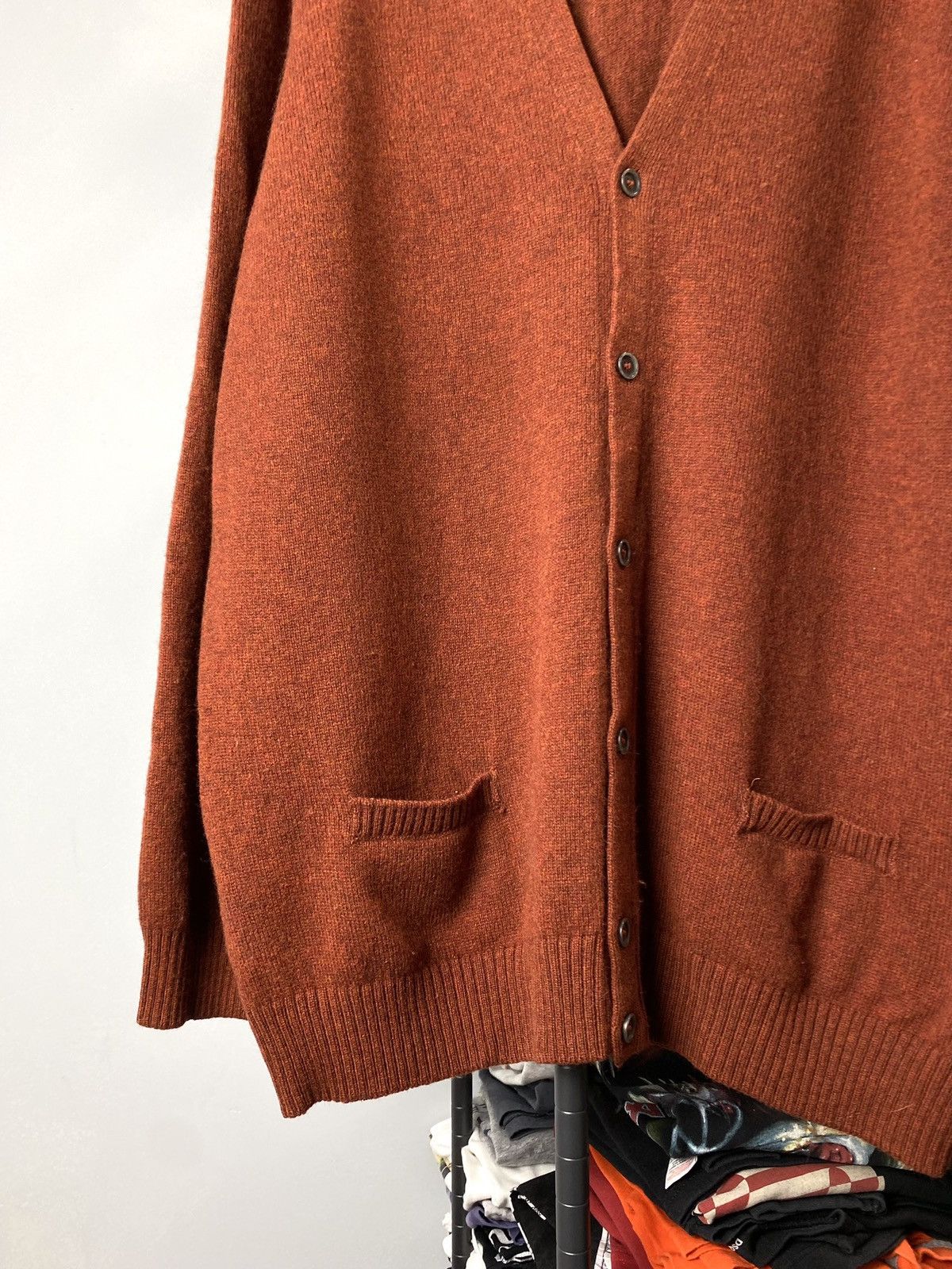 Gran Sasso Rare! Gran Sasso Luxury Cardigan Sweater Size US XL / EU 56 / 4 - 4 Thumbnail