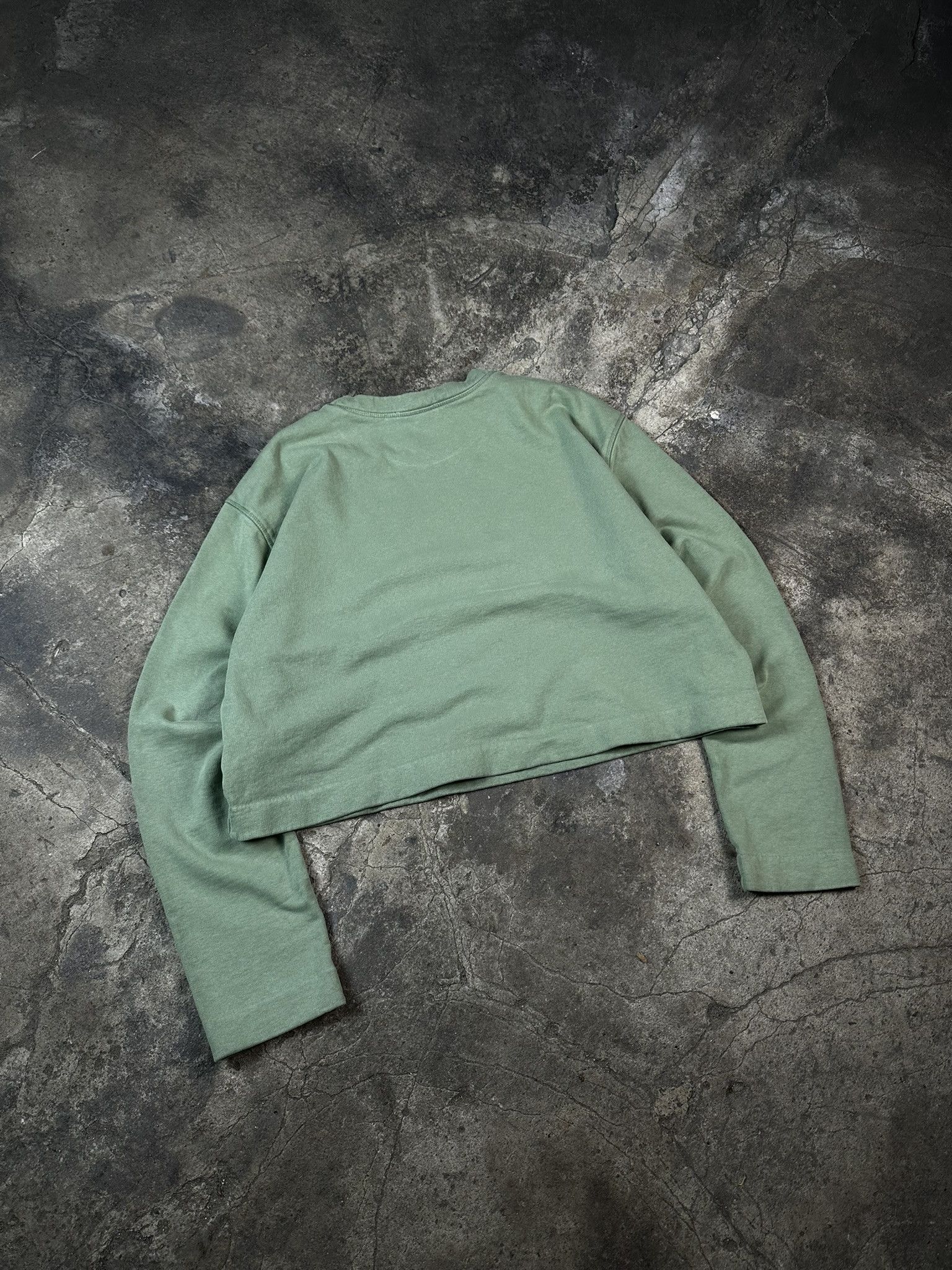 Acne Studios Acne Studios Logo Boxy Cropped Crewneck 1996 Size M / US 6-8 / IT 42-44 - 5 Thumbnail