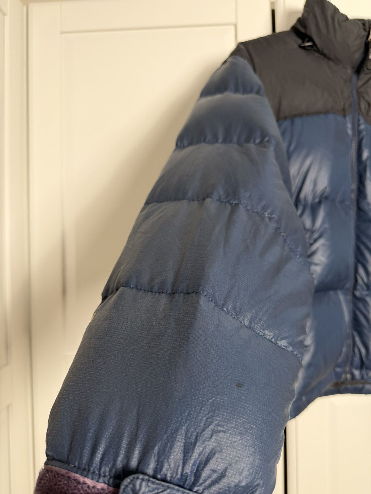 The North Face Jacket Nuptse Dark Blue – Size XS