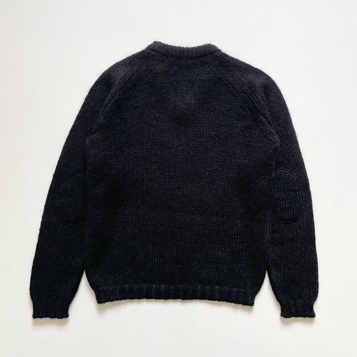 Prada Mid 2000s Black Mohair Wool Sweater Size US L / EU 52-54 / 3 - 11 Thumbnail