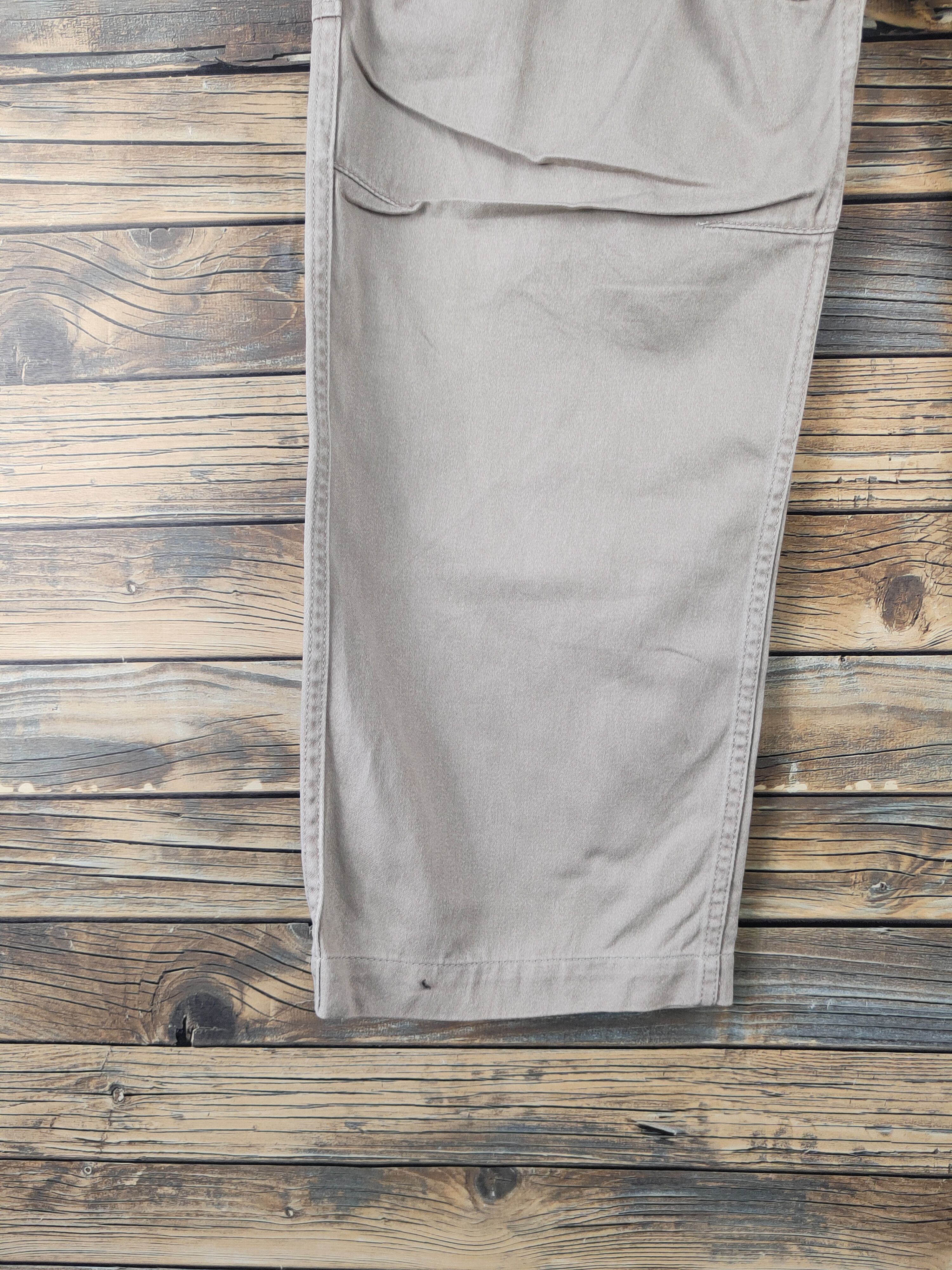 Japanese Brand DL Uniqlo Beige Multipocket Cargo Pants #2117 Size US 36 / EU 52 - 4 Thumbnail