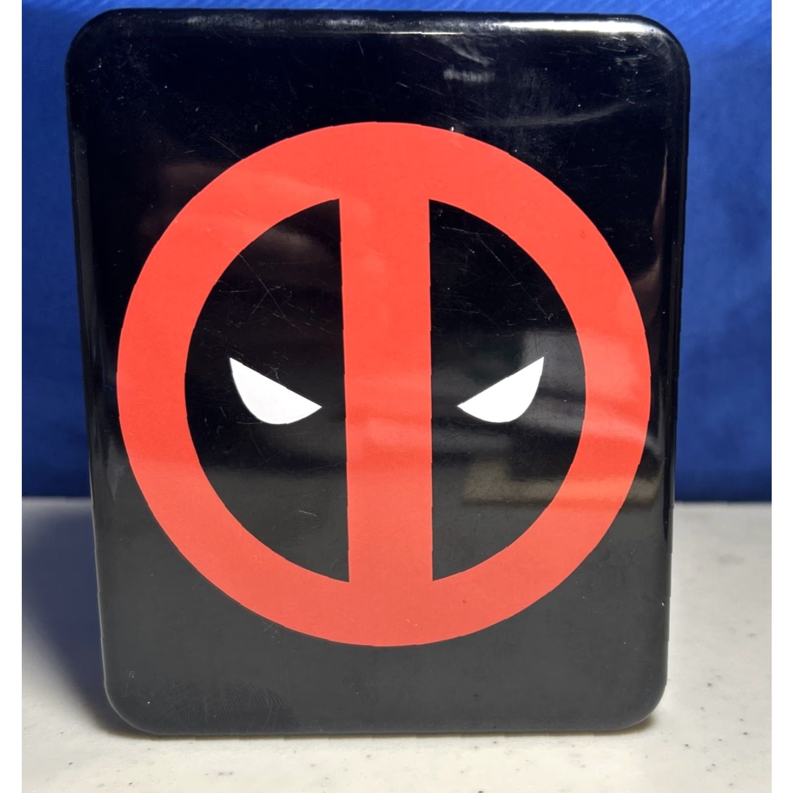 Vintage Buckle-Down Deadpool Wallet Bi-fold Men's Tin Box Marvel Size ONE SIZE - 4 Thumbnail