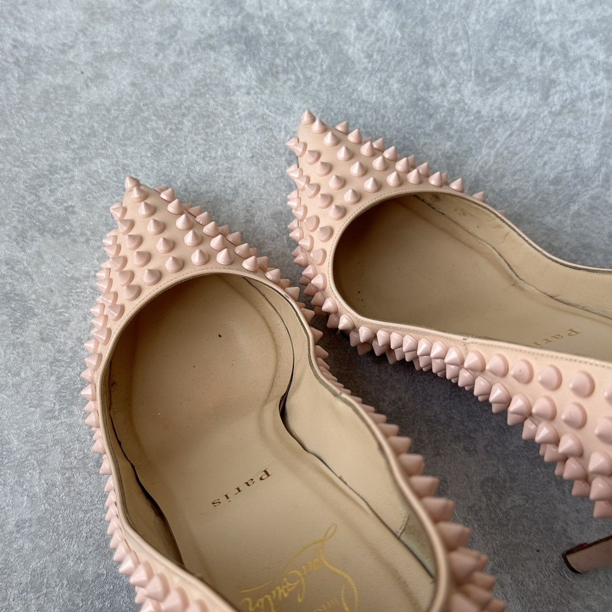 Christian Louboutin Christian Louboutin Pink Patent Leather Pigalle High Heels Size US 9 / IT 39 - 18 Thumbnail
