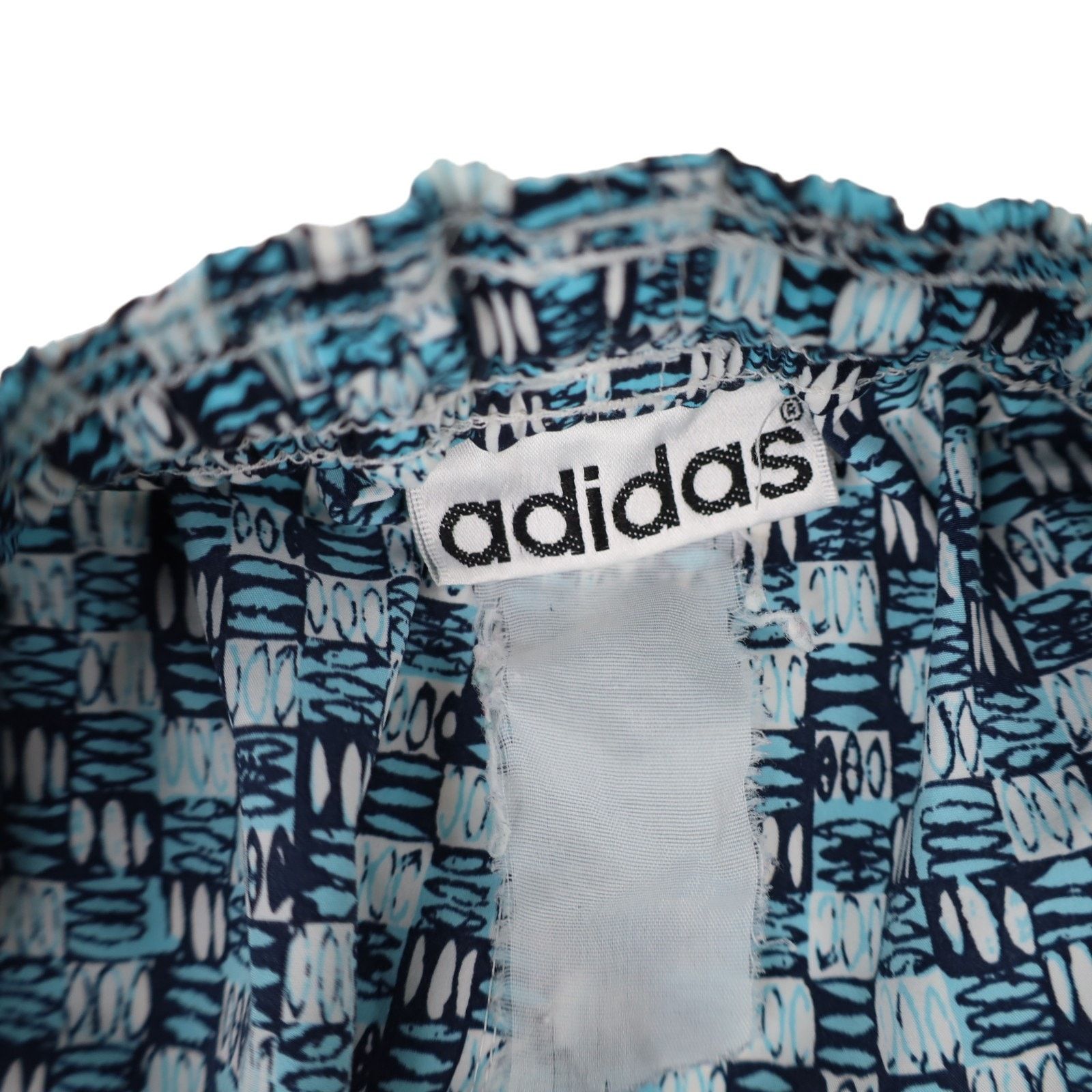 Adidas × Vintage Vintage 80s Adidas Allover Print Muscle Pants Size US 28 / EU 44 - 6 Thumbnail