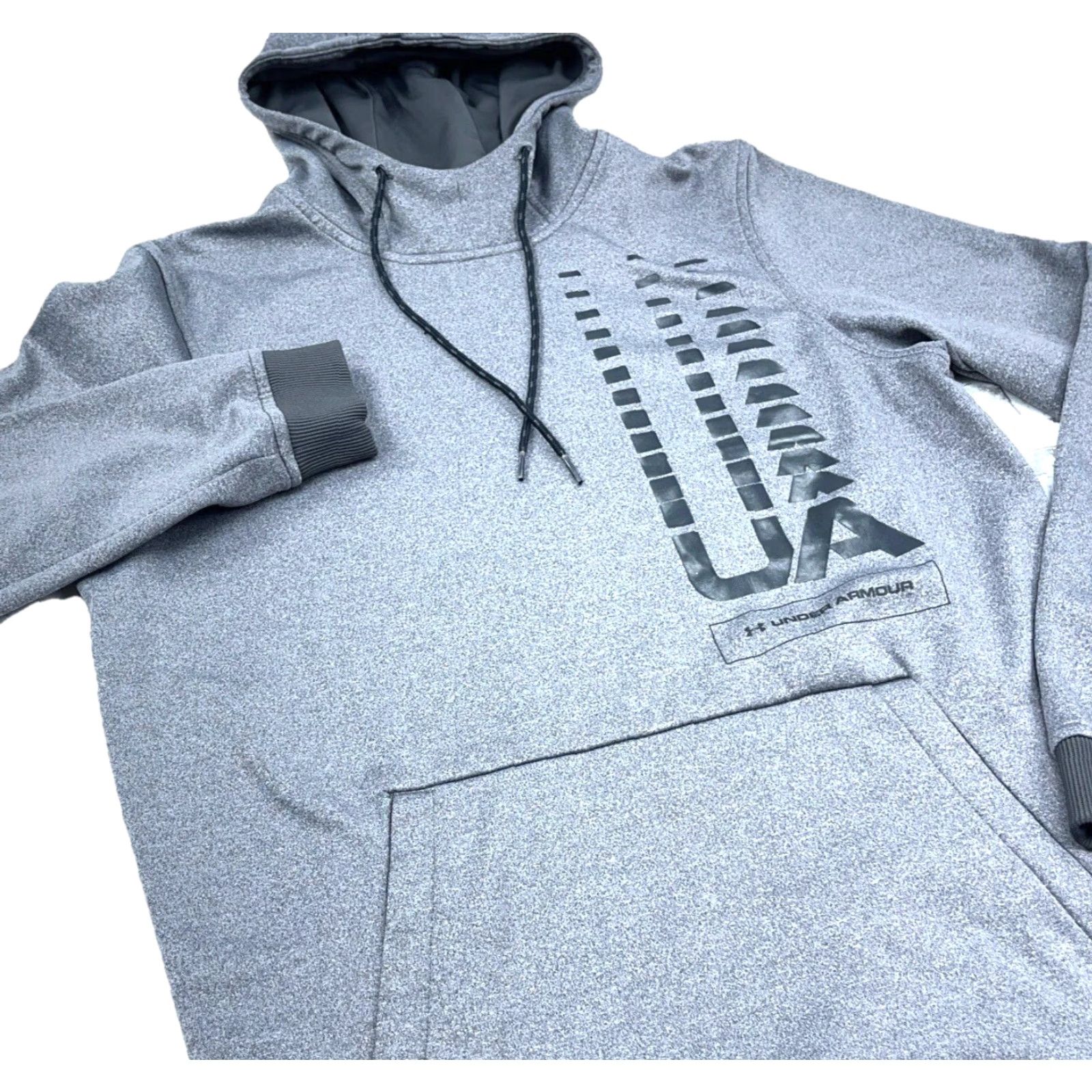 Under Armour Under Armour Hoodie Men Small Gray Loose Fit Cold Gear Performance Sweatshirt A4 Size US S / EU 44-46 / 1 - 5 Thumbnail