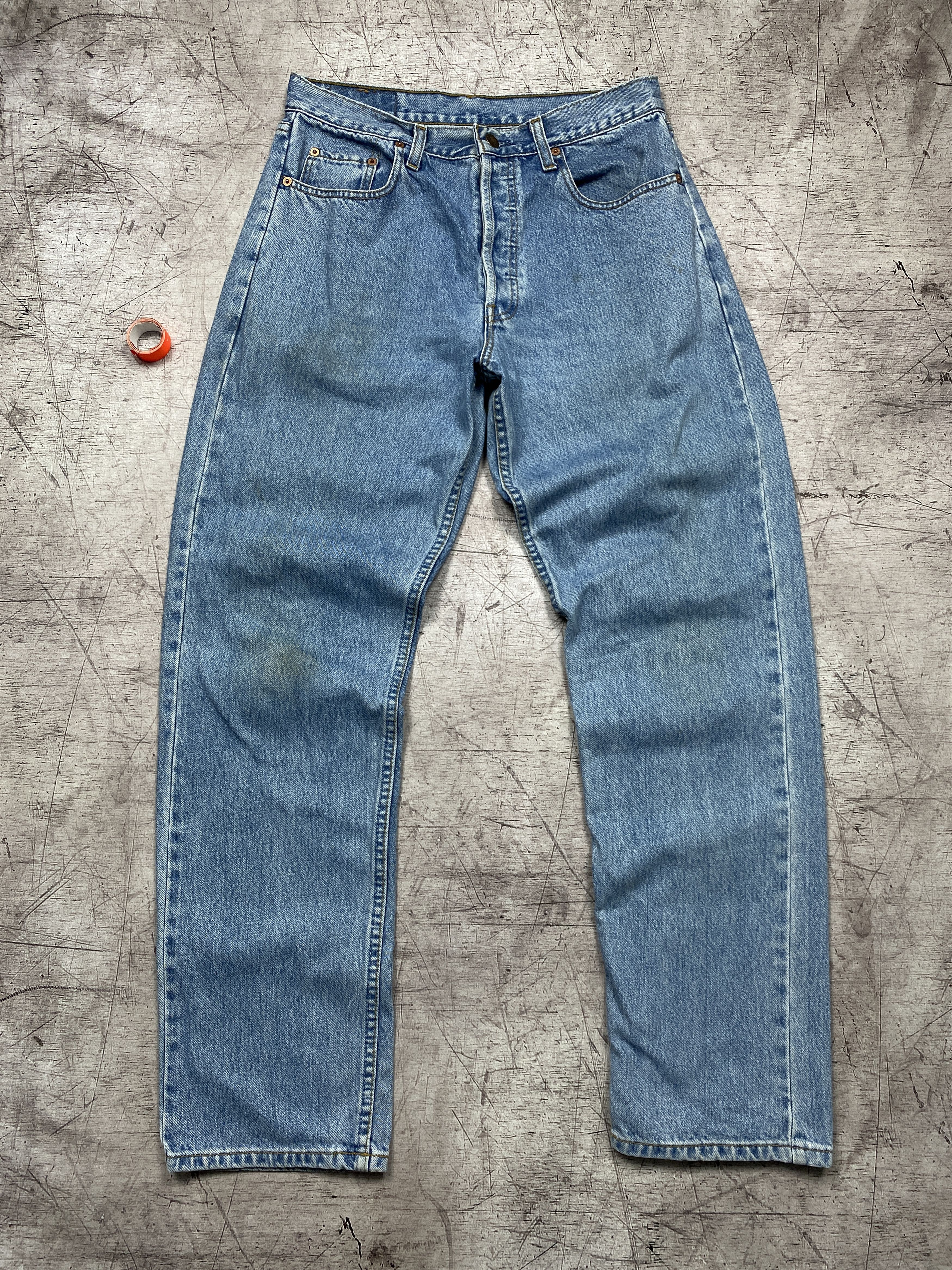 Levi's 618 Vintage Mens Denim Pants Orange Tab Jeans