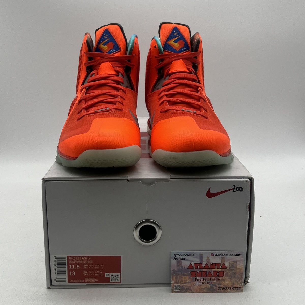Nike Lebron 9 big bang Size US 11.5 / EU 44-45 - 2 Thumbnail