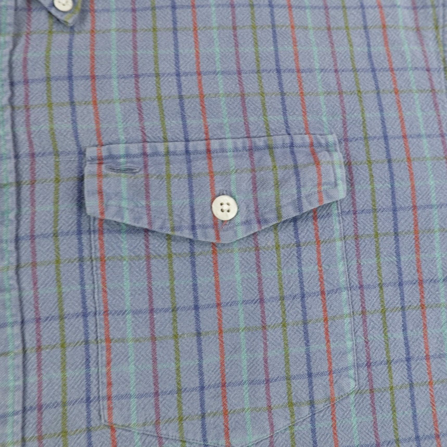 Vintage Vintage L.L. Bean Men's XLT Flannel Shirt Long Sleeve Plaid Cotton Casual Outdoor Size US XL / EU 56 / 4 - 3 Thumbnail