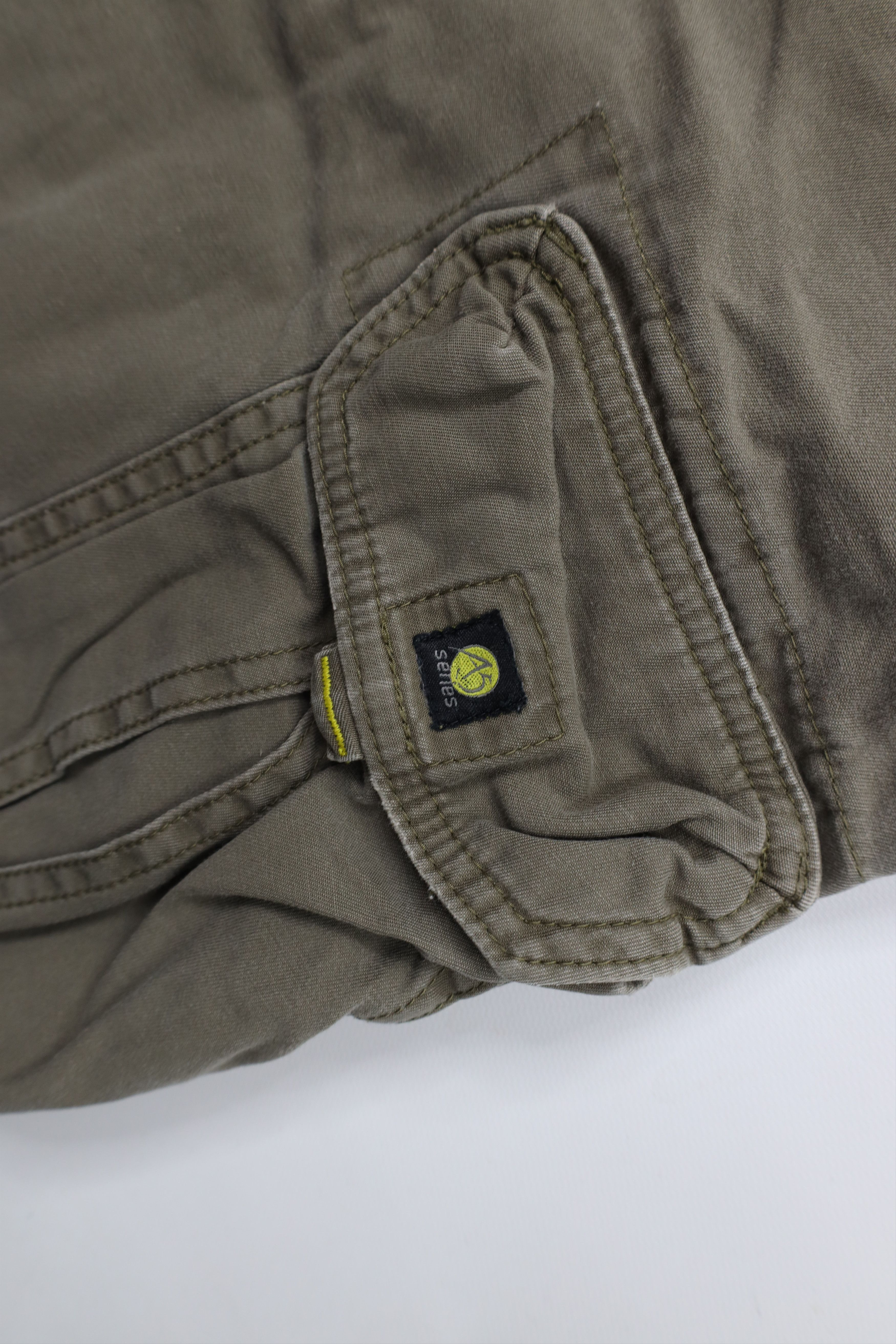 The North Face × Vintage Vintage The North Face Spell Baggy Fit Cargo Shorts Green Size US 38 / EU 54 - 5 Thumbnail