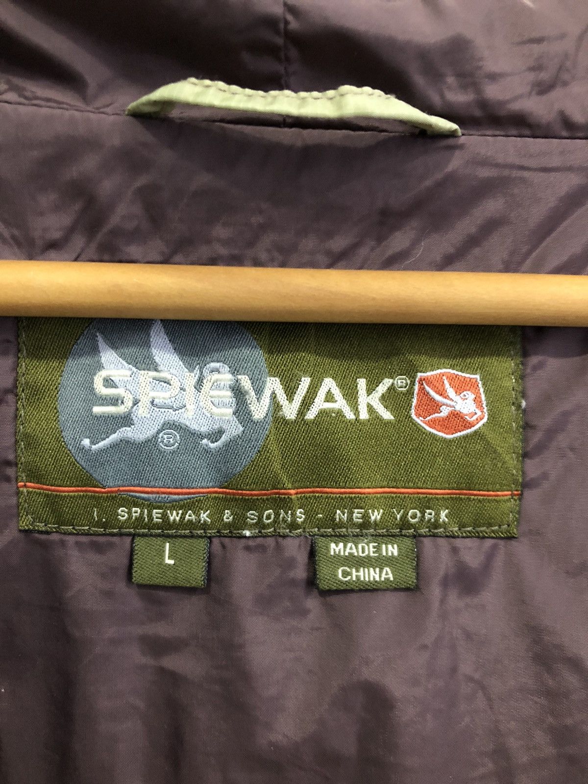 I. Spiewak And Sons Vintage Spiewak Nylon Windbreaker Jacket Size US L / EU 52-54 / 3 - 9 Thumbnail