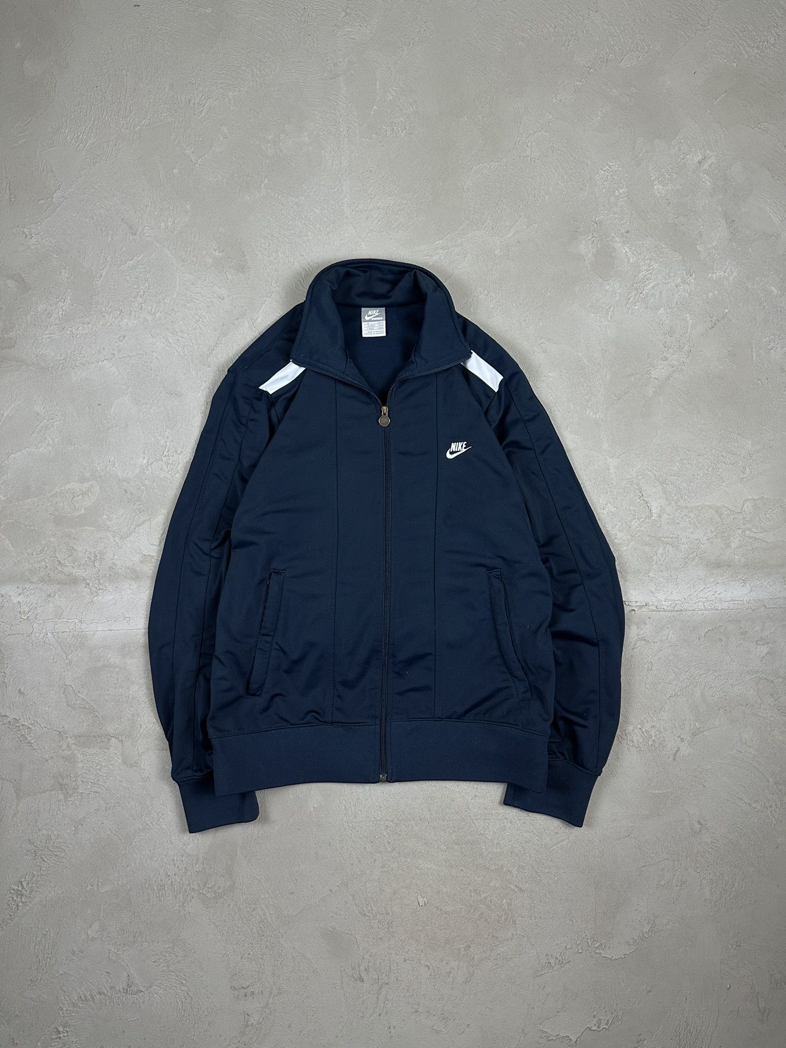 Nike 00s Vintage Y2k Nike Tracksuit Zip Sweatshirt Size US M / EU 48-50 / 2 - 1 Thumbnail