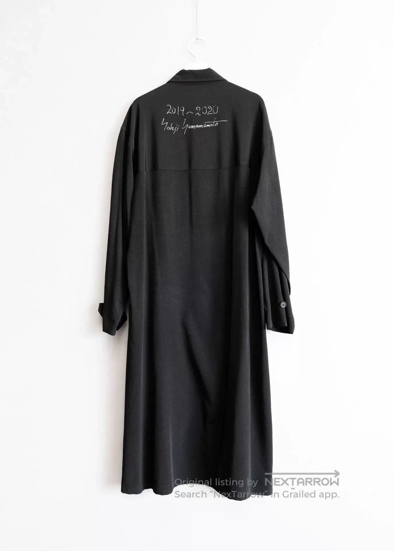 Other yohji yamamoto handwritten acetate long shirt. Size S / US 4 / IT 40 - 1 Thumbnail