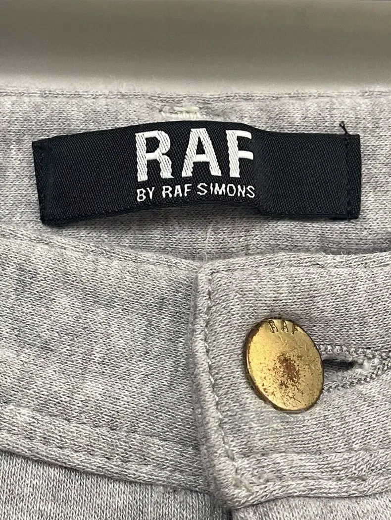 Raf Simons Raf Simons Grey sports thin plush cotton pants casual pant Size US 33 - 2 Thumbnail