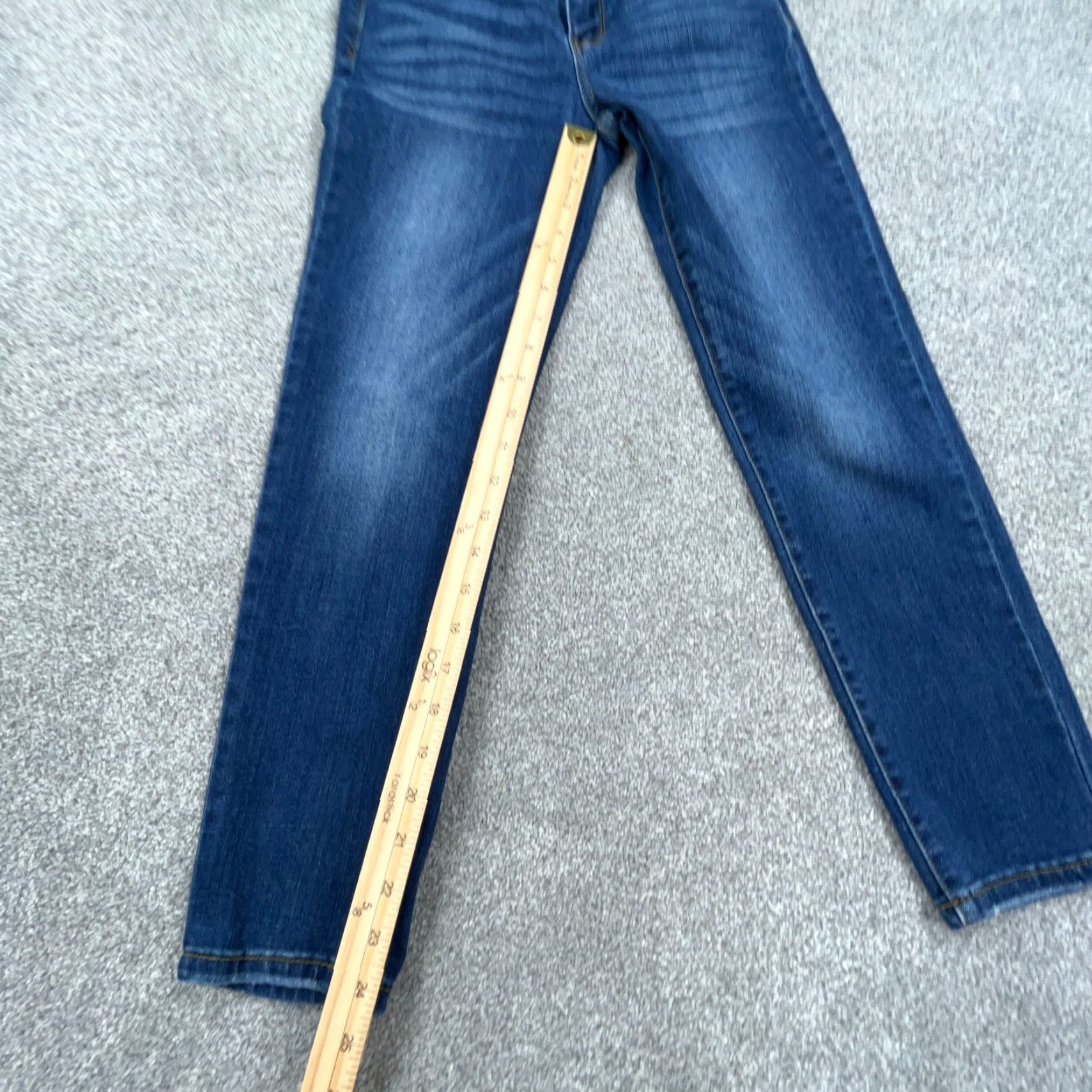 Vintage Judy Blue Jeans Women 27 Straight Leg Relaxed Fit Dark Wash Stretch Ladies A57 Size 27" / US 4 / IT 40 - 6 Thumbnail