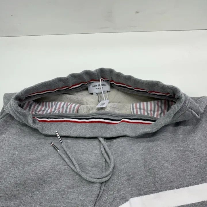 Thom Browne Thom Browne Gray Cotton Drawstring Shorts -2507 Size 41" - 1 Thumbnail