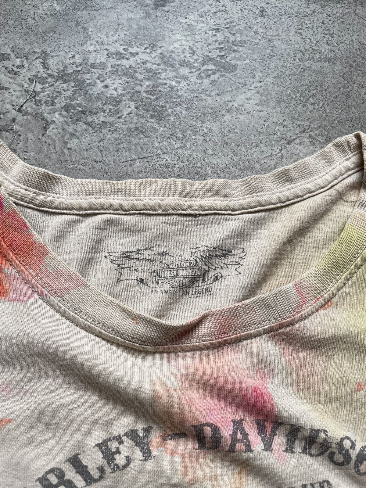 Harley Davidson Vintage Y2K Harley Davidson Croptop T-shirt Size XL / US 12-14 / IT 48-50 - 3 Thumbnail