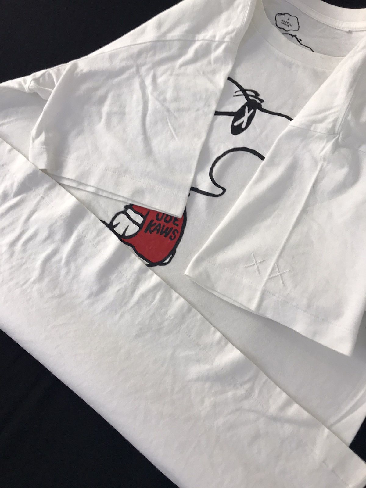 Kaws × Peanuts Kaws X Peanuts Joe Snoopy Big Printed Crewneck Tee Size US L / EU 52-54 / 3 - 6 Thumbnail