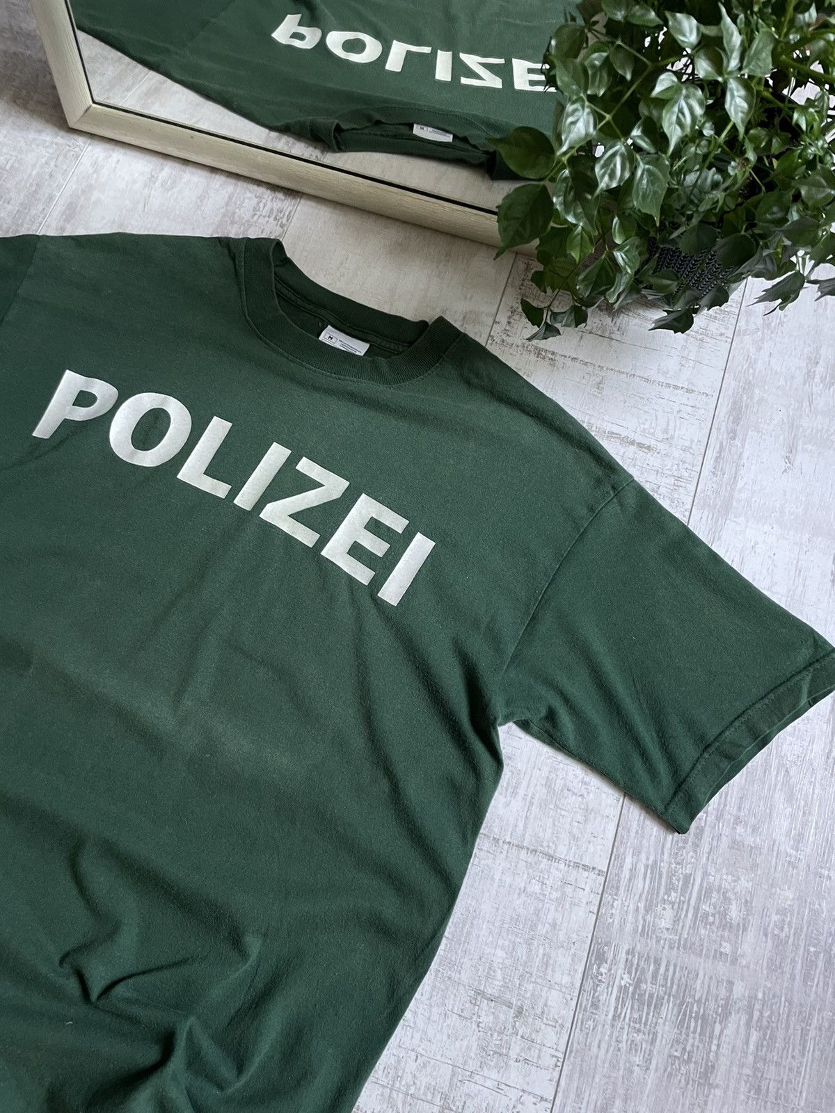 Other Vintage Polizei 90’s T-Shirt Sun Fade Size US M / EU 48-50 / 2 - 4 Thumbnail