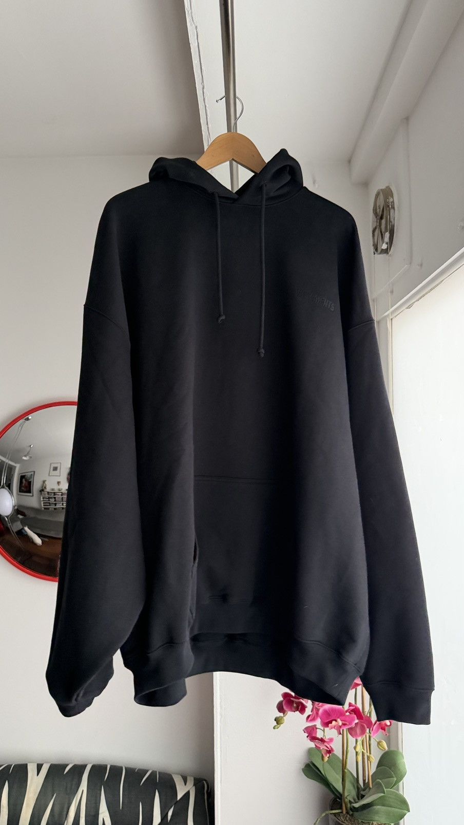 Vetements VETEMENTS Limited Edition Logo Hoodie - Black Size US M / EU 48-50 / 2 - 9 Thumbnail