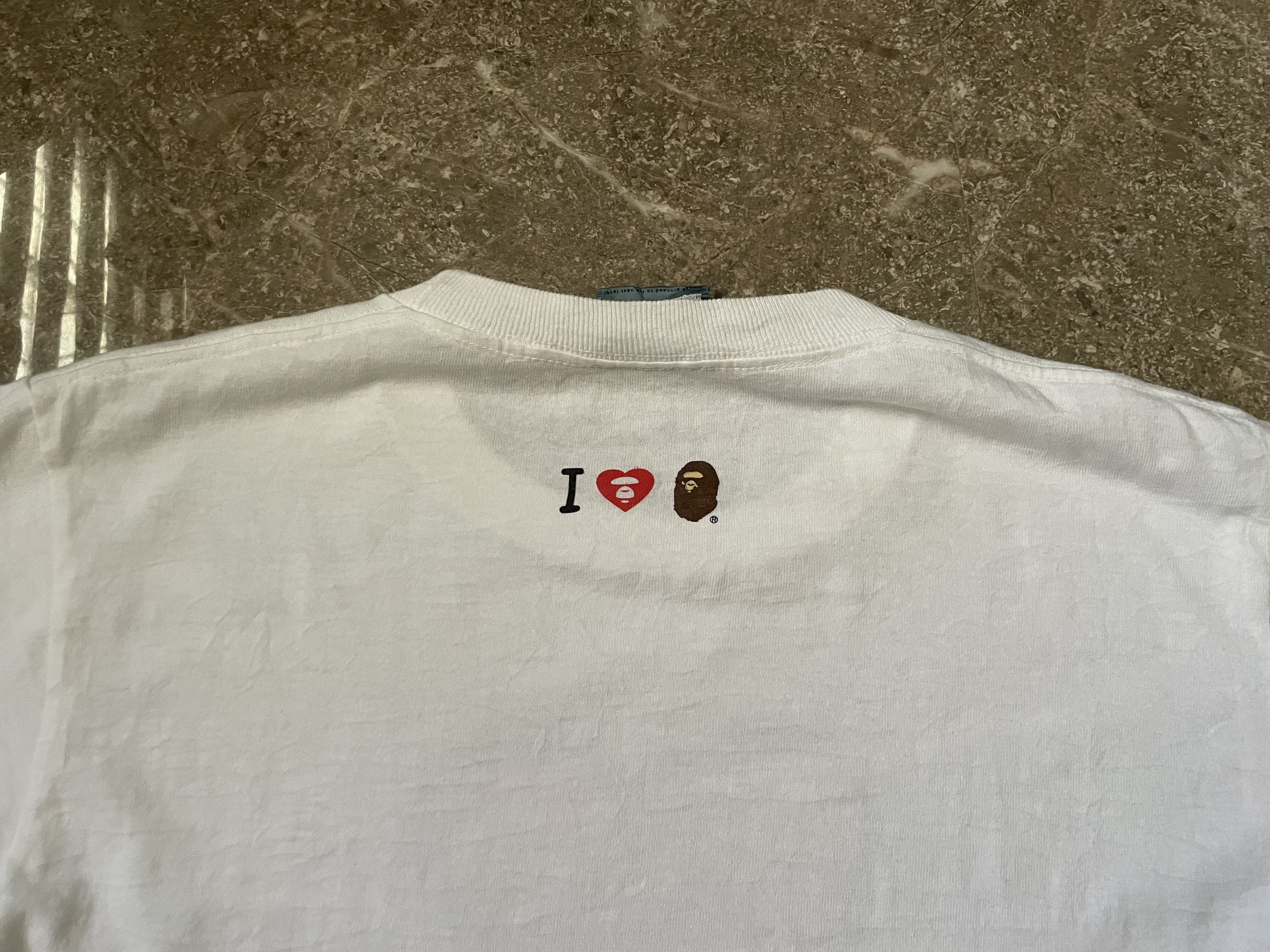 Bape Valentines Day Tee Size US S / EU 44-46 / 1 - 7 Thumbnail