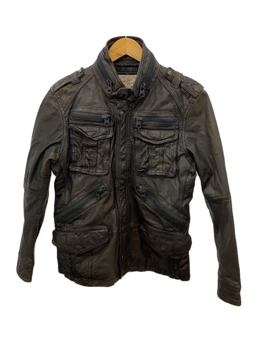 Avirex Avirex Goat Leather Single Rider Jacket Brown Size US M / EU 48-50 / 2 - 1 Thumbnail