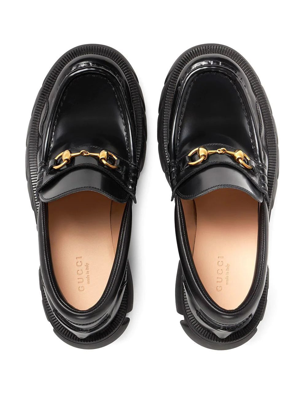 Gucci o1s1wg110225 Women's Loafers With Horsebit in Black Size US 10 / IT 40 - 4 Thumbnail
