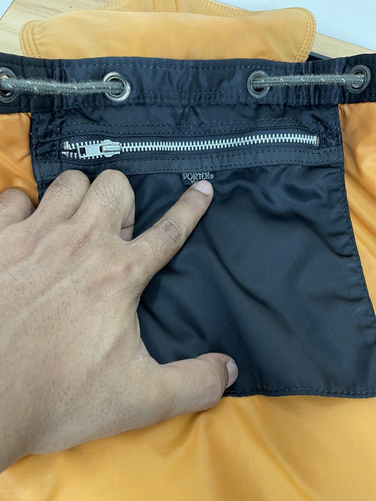 Porter Porter Tanker Rucksack Backpack Drawstring Nylon Black Size ONE SIZE - 20 Thumbnail