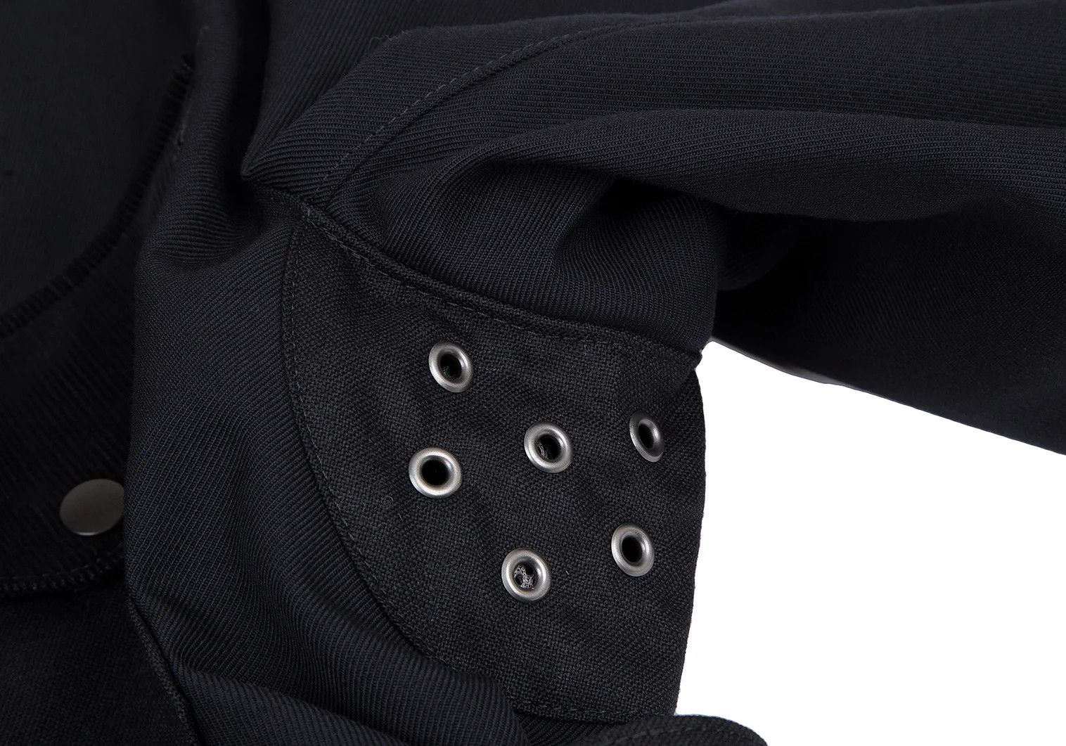 Junya Watanabe Reflective Decor Wool Coat in Navy Yellow, Size S Size US S / EU 44-46 / 1 - 7 Thumbnail