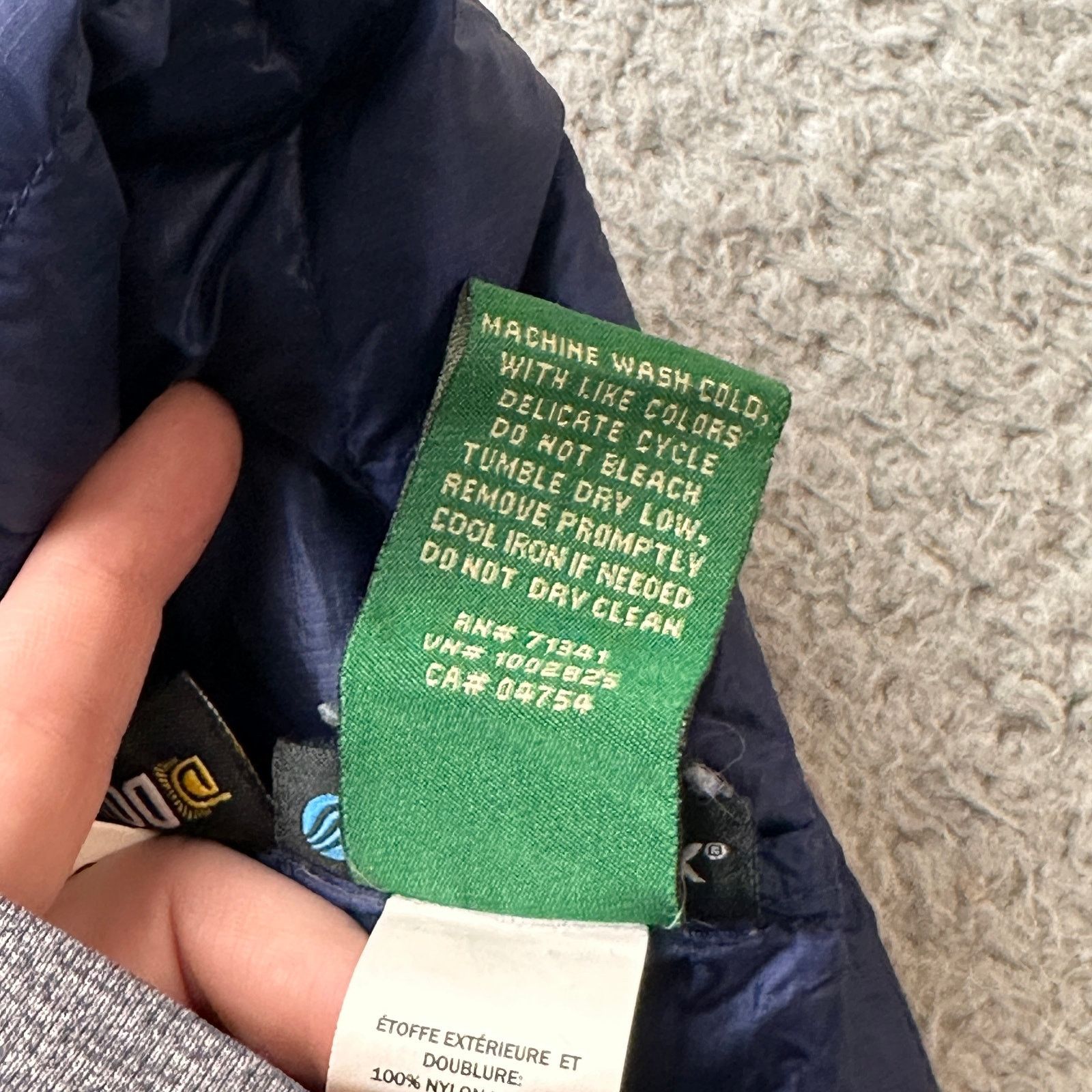 L.L. Bean LL Bean 507554 Ultralight 850 Down Jacket Mens XXL Navy Blue Size US XXL / EU 58 / 5 - 13 Thumbnail