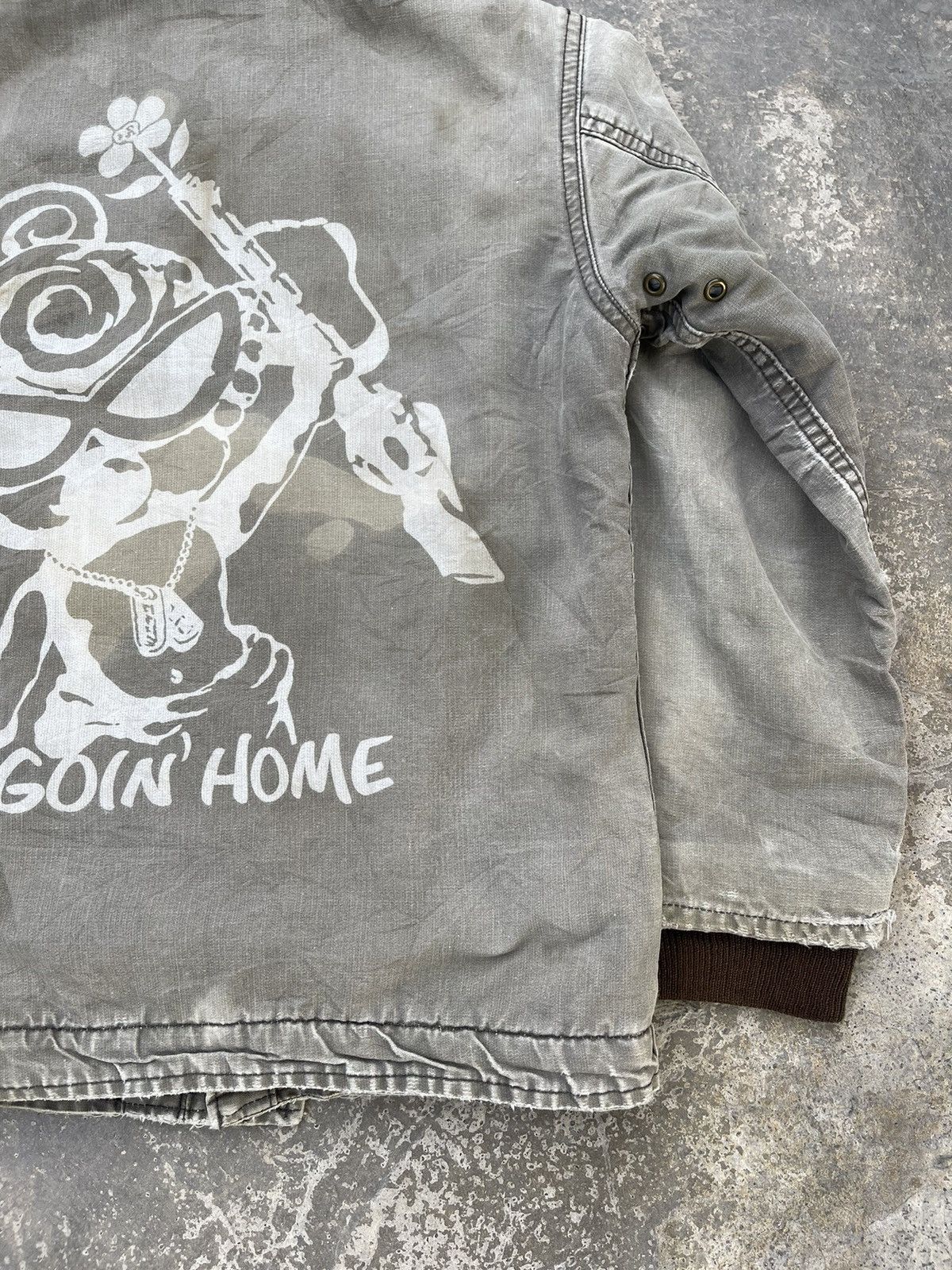 Hysteric Glamour 🔥Vintage Hysteric Glamour Faded Jacket For Kids Size US XXS / EU 40 - 10 Thumbnail