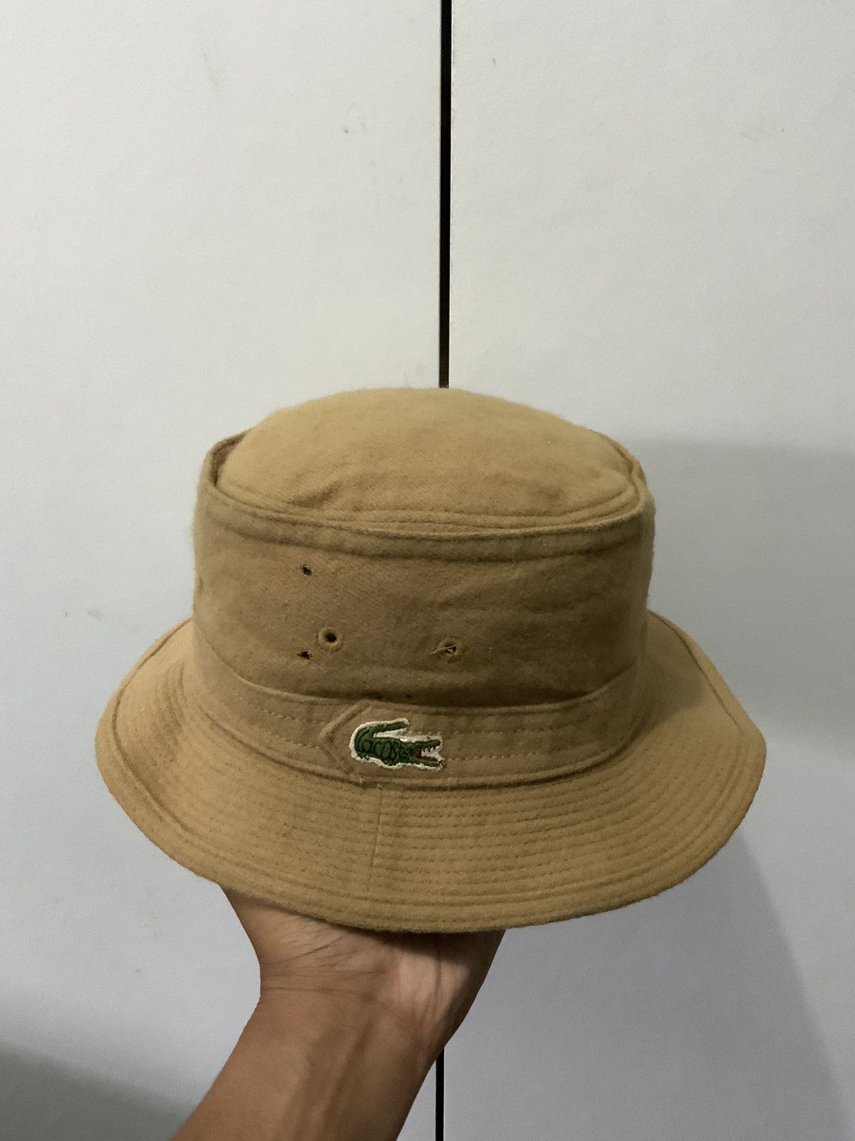 Lacoste Lacoste Brown Bucket Hat Size ONE SIZE - 2 Thumbnail