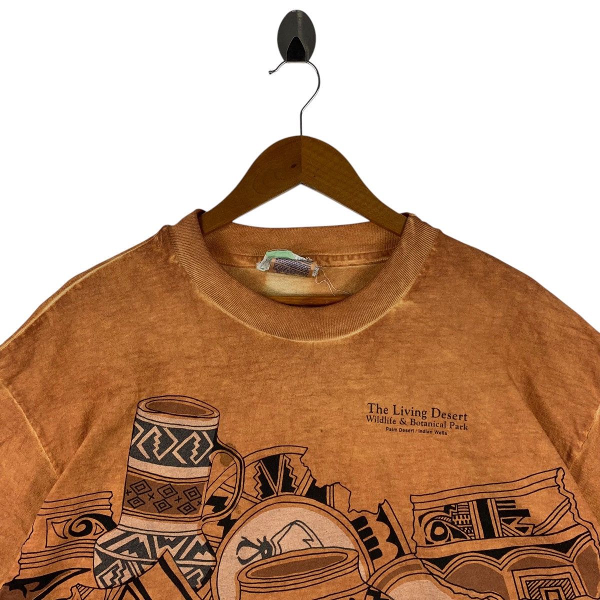Hanes Vintage 90s HABITAT the living desert wildlife printed tee Size US L / EU 52-54 / 3 - 2 Thumbnail