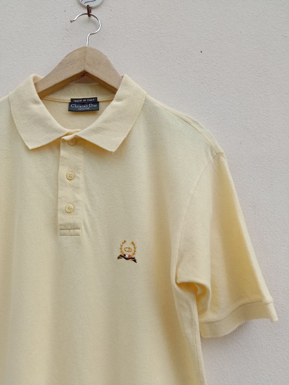 Christian Dior Monsieur Vintage 90s Christian Dior Monsieur Embroidery Polo Tee Size US M / EU 48-50 / 2 - 5 Thumbnail