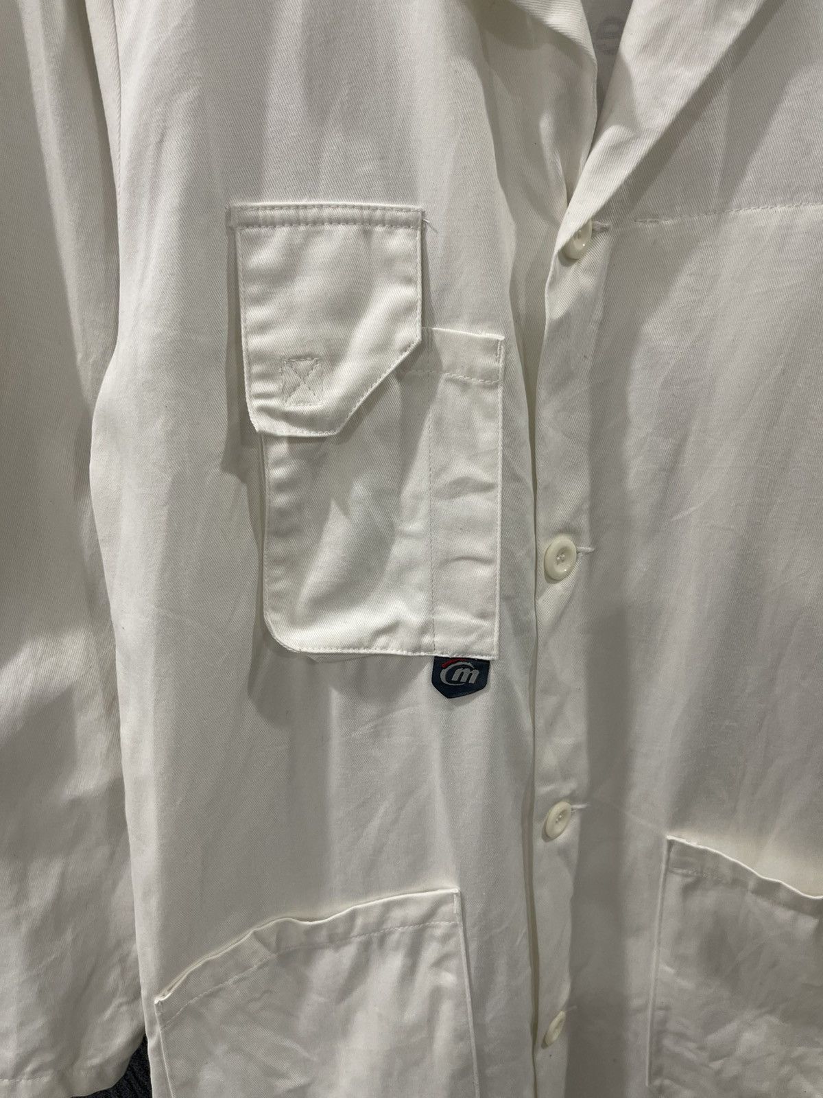 Comme des Garcons Vintage Comme des Garcons Lab Coat Size US M / EU 48-50 / 2 - 7 Thumbnail
